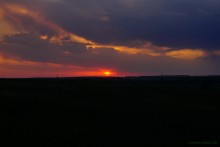 Закат на Тузлове