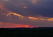 Закат на Тузлове