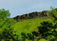 Прогулка в Бородиновском лесу у скал на Северском Донце