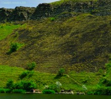 Прогулка в Бородиновском лесу у скал на Северском Донце