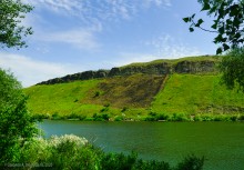 Прогулка в Бородиновском лесу у скал на Северском Донце