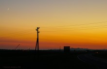 Вечерняя прогулка в новолуние по займищу между Аксаем и Старочеркасской