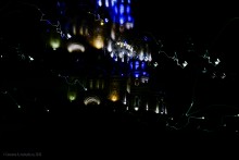 Ночная подсветка Новочеркасского Вознесенского собора