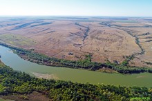 Озеро Ильмень в Шолоховском районе Ростовской области