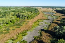 Озеро Ильмень в Шолоховском районе Ростовской области