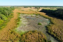 Озеро Ильмень в Шолоховском районе Ростовской области