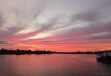 Вид с пристани в Старочеркасской