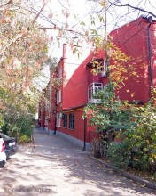 Первые дома на поселке Сельмаш