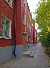 Первые дома на поселке Сельмаш