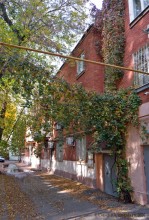 Первые дома на поселке Сельмаш