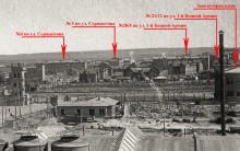 Первые дома на поселке Сельмаш