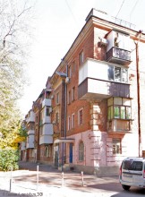 Первые дома на поселке Сельмаш