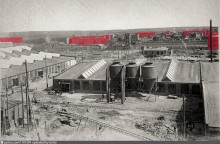 Первые дома на поселке Сельмаш