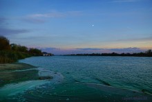 Закат на Дону у станицы Старочеркасской
