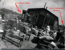 Первые бараки Сельмашстроя