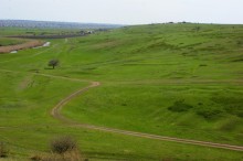Словаки форсируют противотанковый ров под Ростовом летом 1942 г.