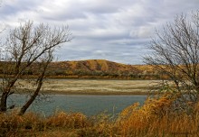Прогулка по осенним лесам и перекатам на Северском Донце