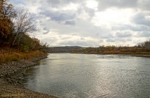 Прогулка по осенним лесам и перекатам на Северском Донце
