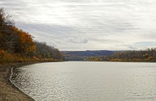 Прогулка по осенним лесам и перекатам на Северском Донце