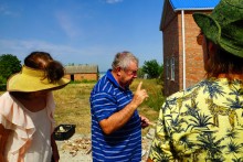 Прогулка с Петром Севастьяновичем Косовым по его музею в Семибалках и берегу моря