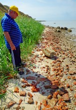 Прогулка с Петром Севастьяновичем Косовым по его музею в Семибалках и берегу моря