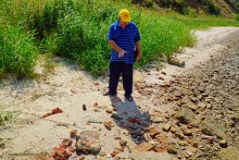 Прогулка с Петром Севастьяновичем Косовым по его музею в Семибалках и берегу моря