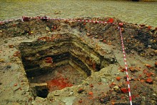 Супергвоздь из походного дворца Екатерины II в Черкасском городке 