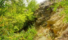 Ракушечные выходы и обрывы по берегам Мёртвого Донца 