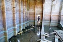 Бетонные корабли в Аксае