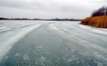 Путешествие бесснежный зимой к Золотому ерику, лиману Хрящеватому и озеру Калмычка