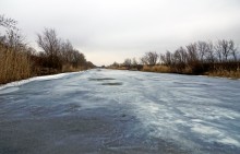 Путешествие бесснежный зимой к Золотому ерику, лиману Хрящеватому и озеру Калмычка