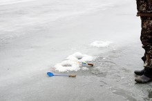 Путешествие бесснежный зимой к Золотому ерику, лиману Хрящеватому и озеру Калмычка