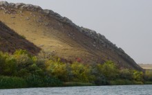 Грядные горы Две Сестры на Северском Донце