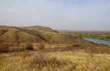 Грядные горы Две Сестры на Северском Донце