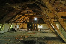 Старая мельница в хуторе Мещеряковском