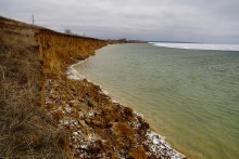 Пограничная застава на границе Европы и Азии на Маныче