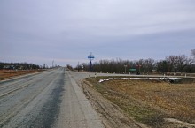 Пограничная застава на границе Европы и Азии на Маныче