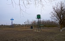 Пограничная застава на границе Европы и Азии на Маныче