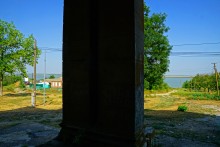 Дворец культуры в Натальевке на берегу Таганрогского залива