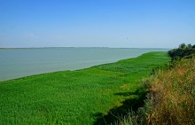 Дворец культуры в Натальевке на берегу Таганрогского залива