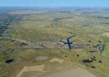 Пересечение Кагальника и оросительного канала