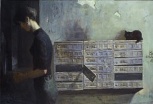 Художник Дмитрий Евтушенко  Почтовые ящики.