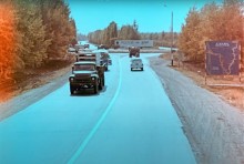 Новочеркасский выезд из города в 1972 и сейчас