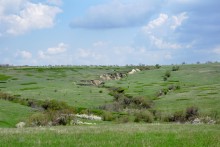 Весна в балке Обрывской