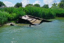 На пароме в Старочеркасской и на пароме памяти