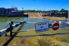 На пароме в Старочеркасской и на пароме памяти