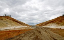 Геология Аксая района в районе строительства Аксайского обвода