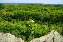Скалы на реке Кундрючья у хутора Голубинка