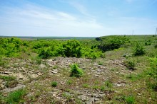 Скалы на реке Кундрючья у хутора Голубинка