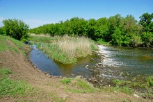 Водяная мельница в хуторе Казьминка на реке Кундрючья